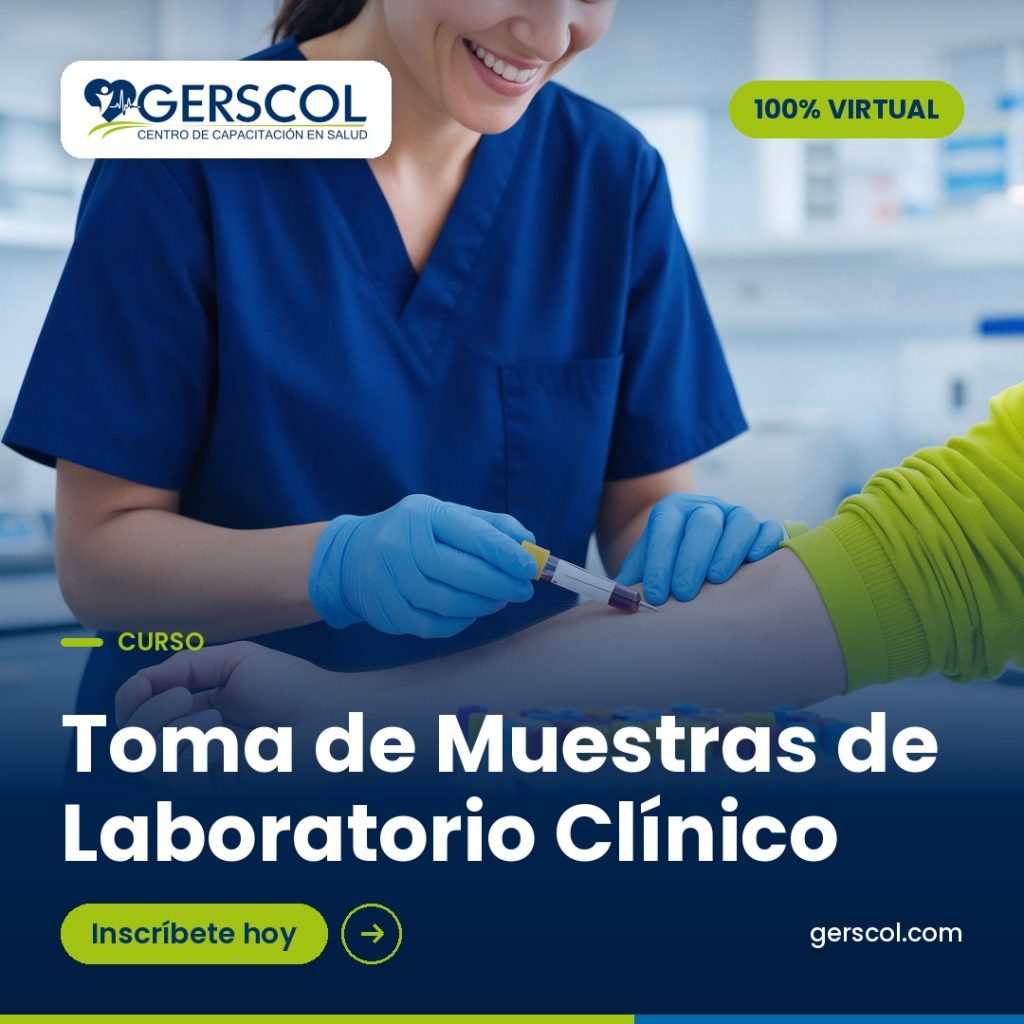 CURSO DE TOMA DE MUESTRAS Y CURSO DE LABORATORIO CLINICO